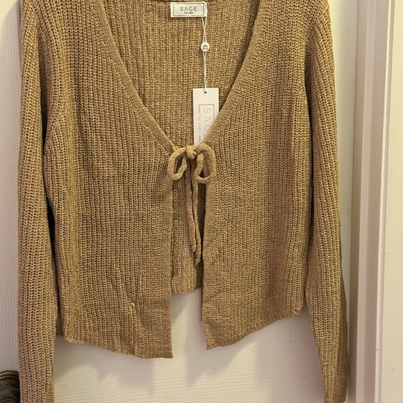 Sage The Label Women's L Lightweight Cardigan New with tags - Picture 1 of 3